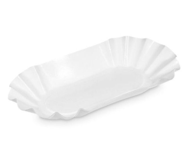 Papírtálca ovális KIS KRUMPLIS 9x14cm 200db/csomag termék fő termékképe