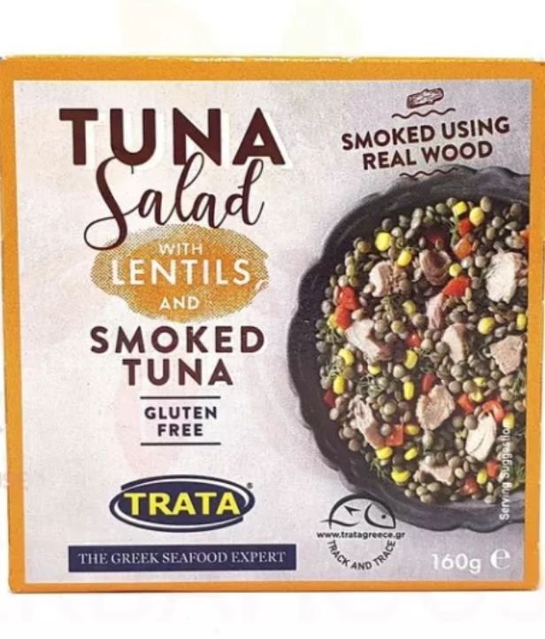 TRATA Füstölt tonhal saláta - lencsével 160g termék fő termékképe