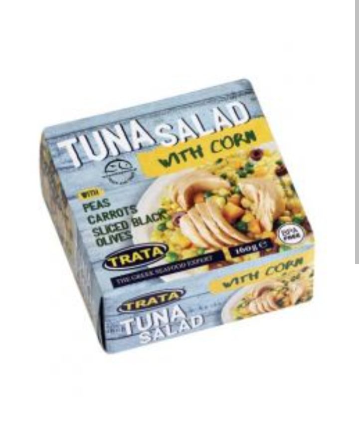 TRATA Tonhal saláta - kukoricával 160g termék fő termékképe