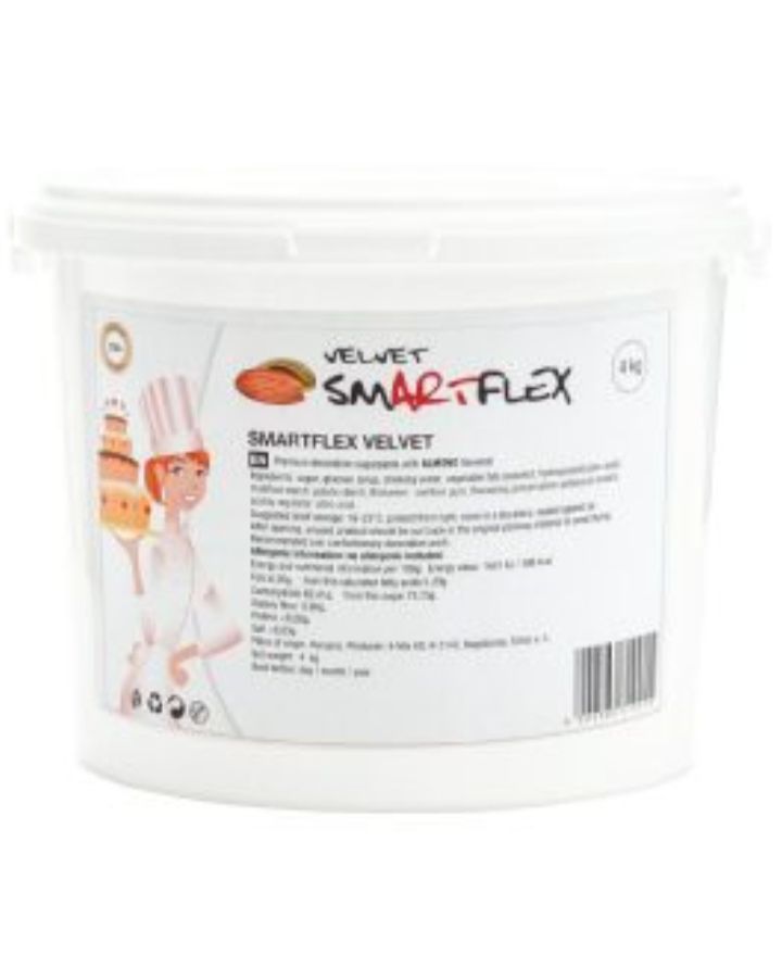 Tortadekor massza Smartflex Velvet mandula ízű, 7kg termék fő termékképe