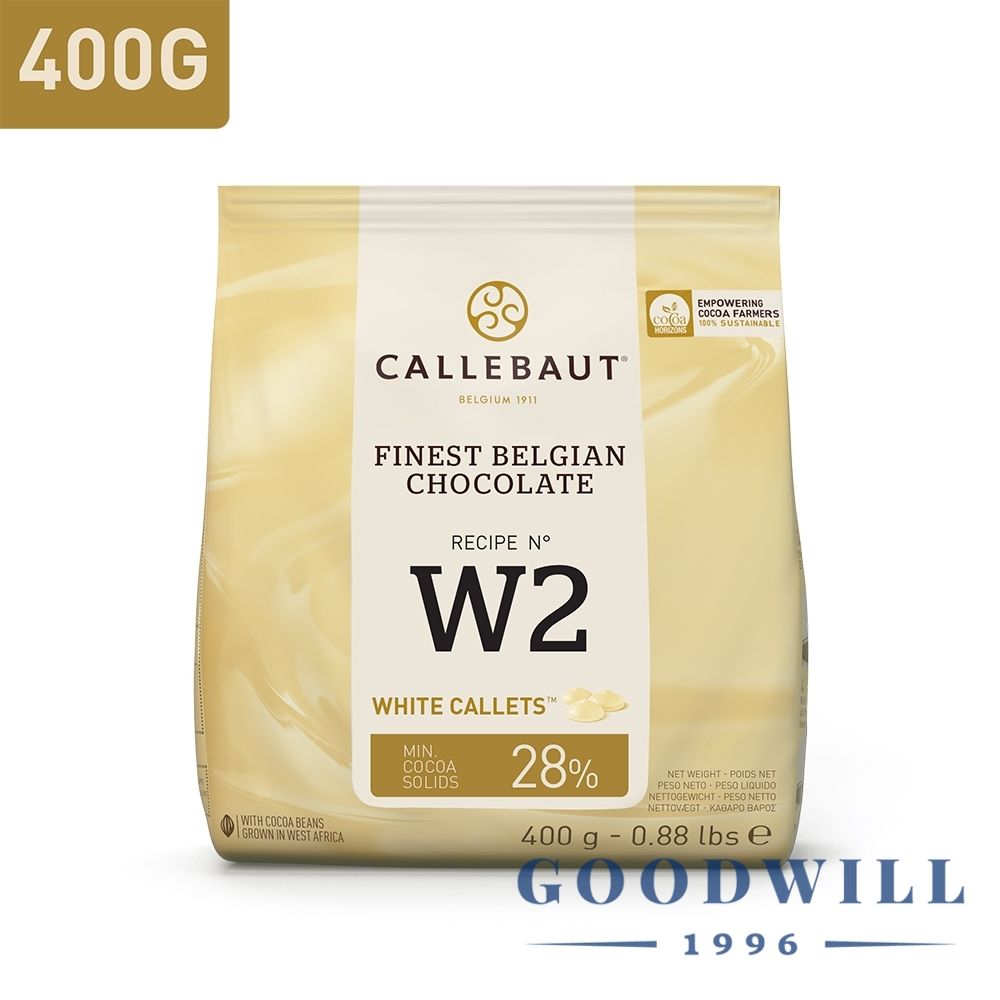 Goodwill National Trading Callebaut W2NV fehércsokoládé 400 g termék fő termékképe