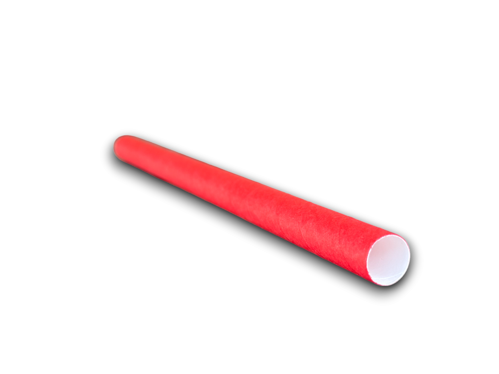 Szívószál, papír, PIROS, 12mmx200mm, 100db/csomag termék fő termékképe