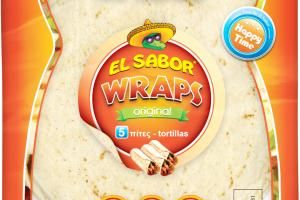 EL SABOR Mini Wrap Original 13cm (8db / csomag) termék fő termékképe
