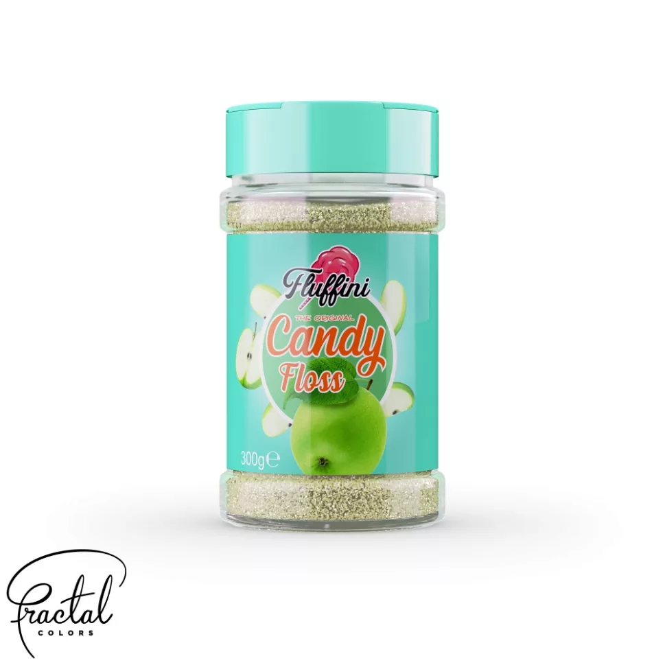 Fractal colors Alma ízű vattacukor, 300g termék fő termékképe