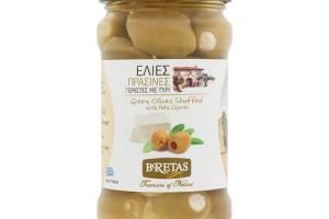 BRETAS Olajbogyó - zöld, fetával töltött 290/180g termék fő termékképe
