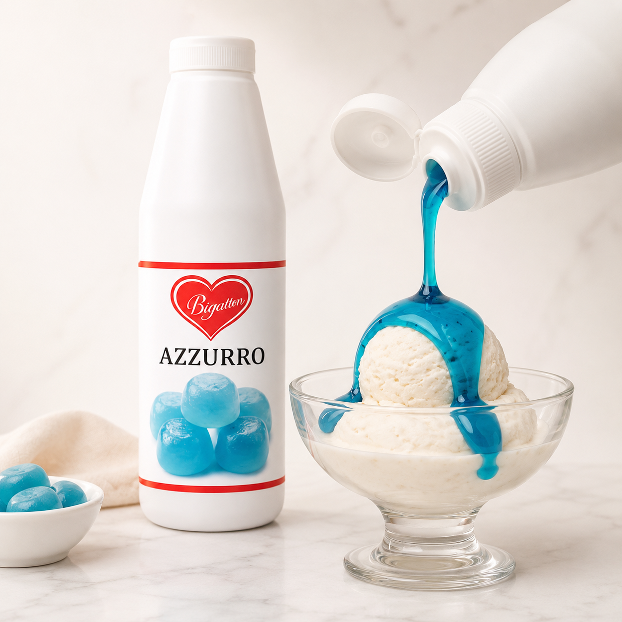 Bigatton Kék rágó öntet- Topping Azzurro 1,2kg termék fő termékképe