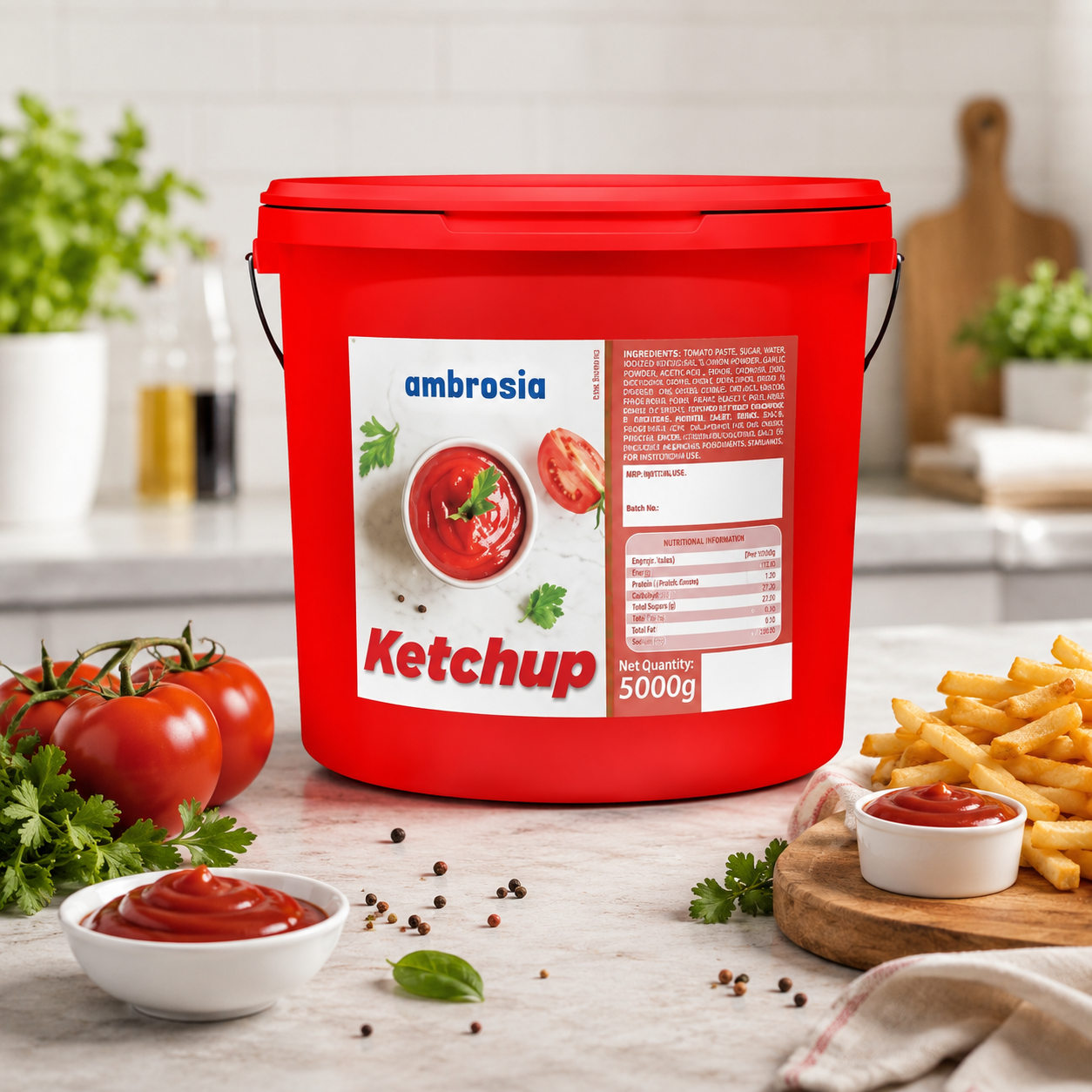 AMBROSIA Ketchup 5kg/vödör termék fő termékképe