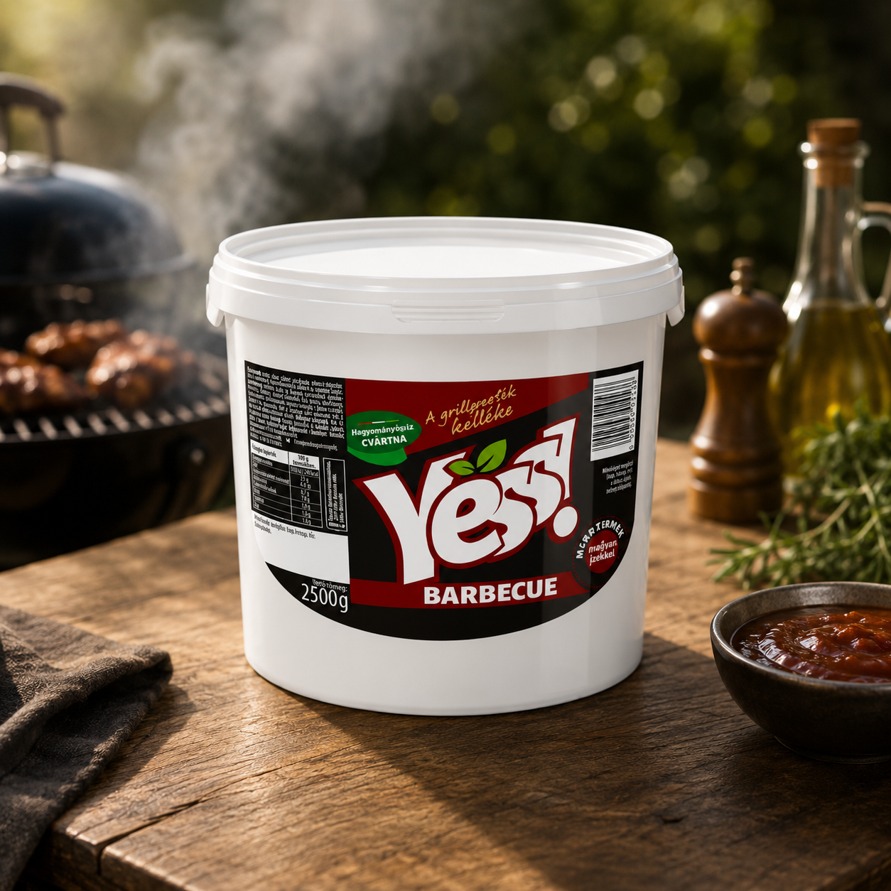 Barbecue Yess, 2500g/vödör termék fő termékképe