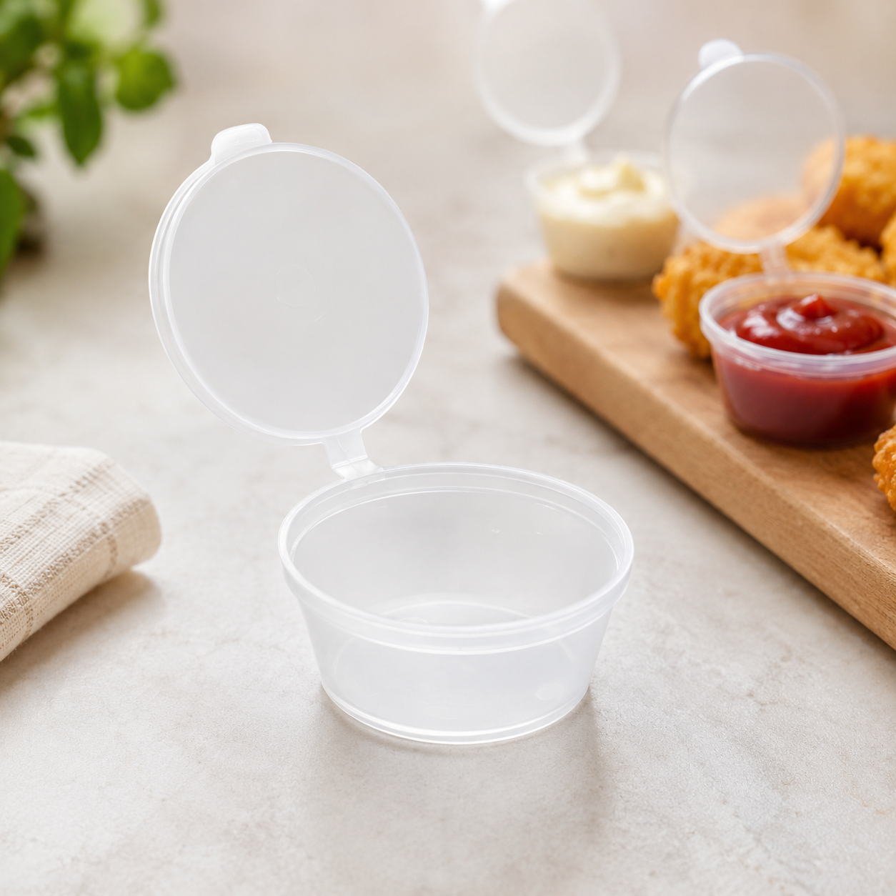 Szószos egybefedeles PP 56ml, 50db/csomag termék fő termékképe