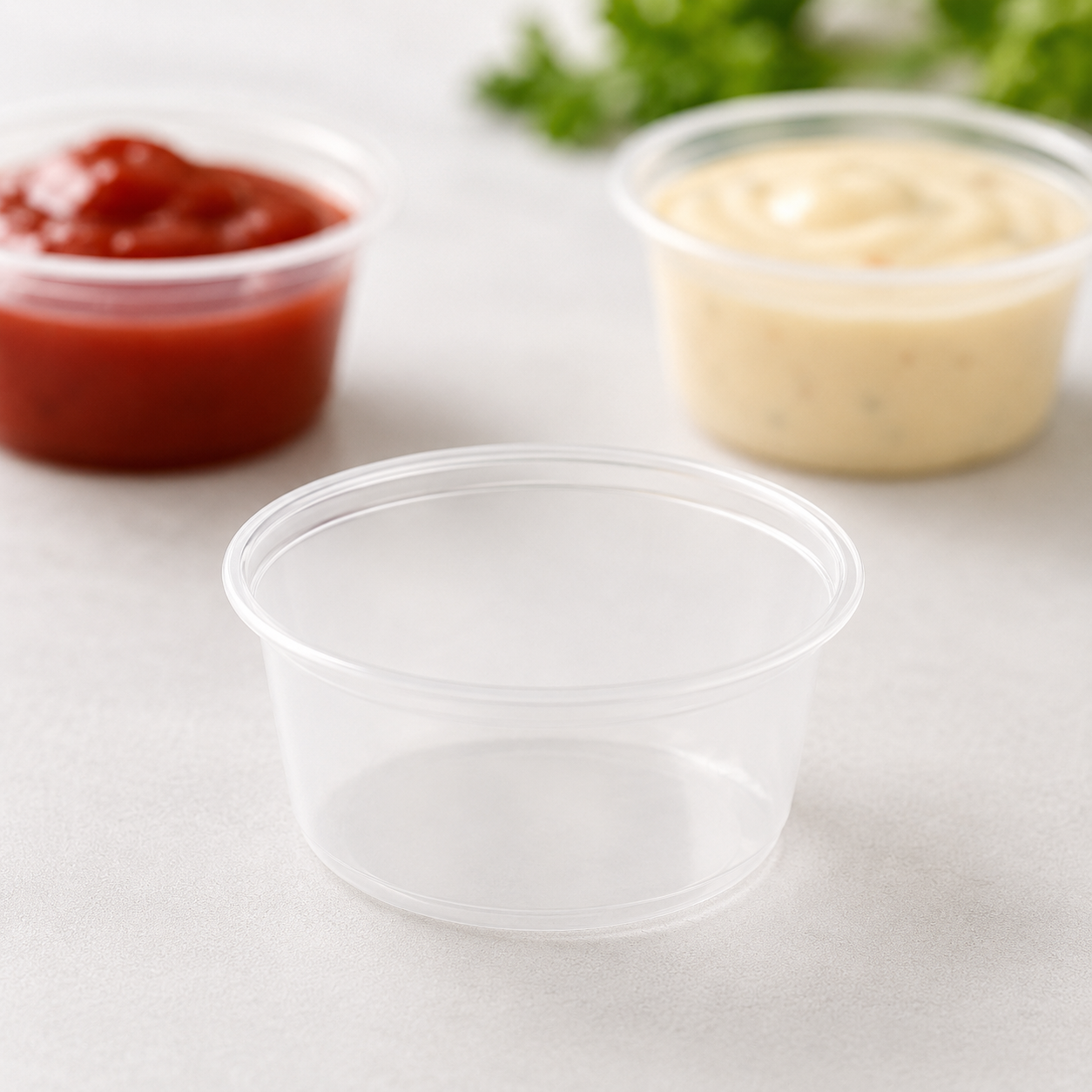 Imbisz tál  200 ml HAGNER  Kerek alj, 50db/csomag termék fő termékképe