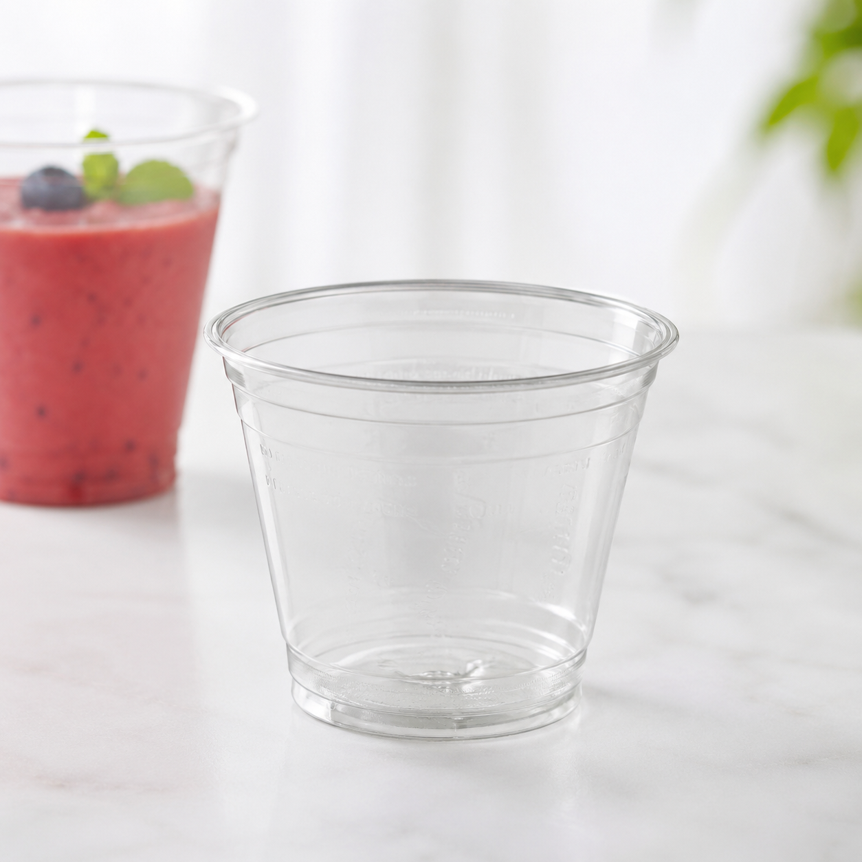 Shaker pohár 200 ml  PET Víztiszta, 50db/csomag termék fő termékképe