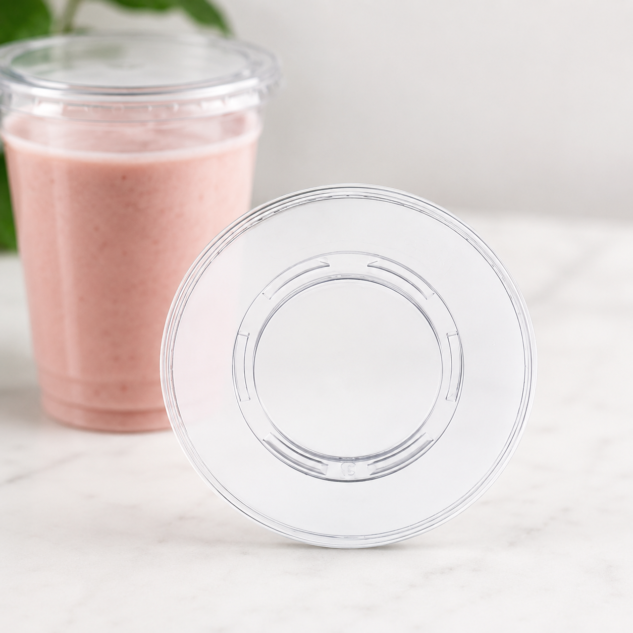 TETŐ lapos Shaker pohárhoz 95mm, 50db/csomag (20csom/karton) termék fő termékképe