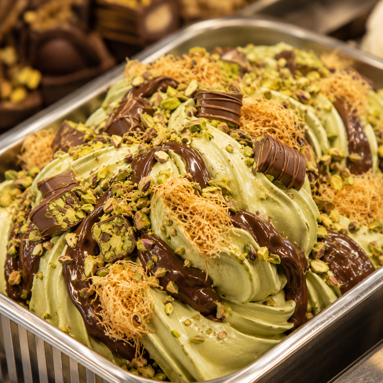 Torronalba Variegato Pistacchio Katafi, 300g/darab termék fő termékképe
