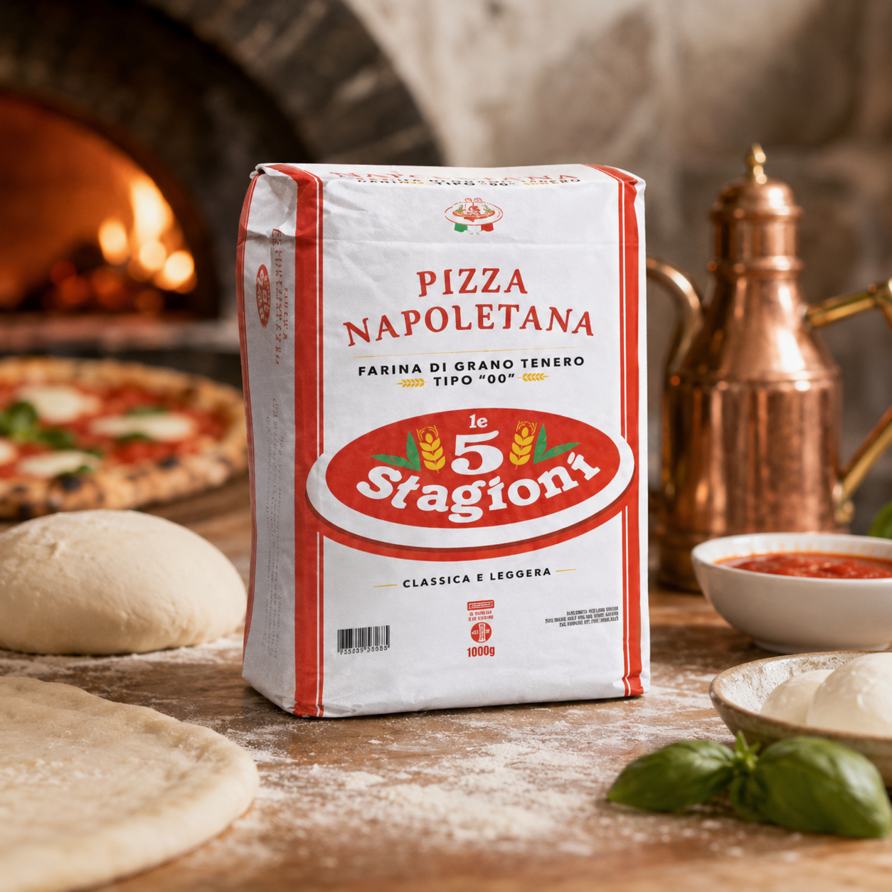 Pizzaliszt Napoletana 1kg termék fő termékképe