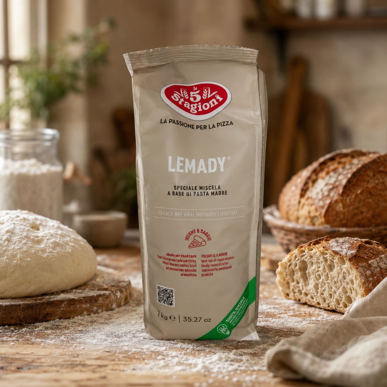 Kovász alapú élesztő Lemady 1kg termék fő termékképe