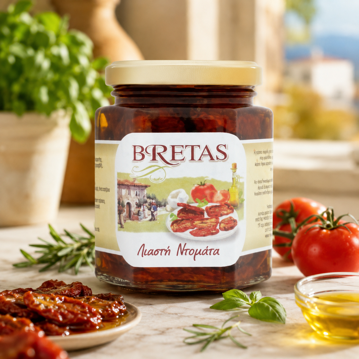 BRETAS Szárított paradicsom 180g / 135g termék fő termékképe