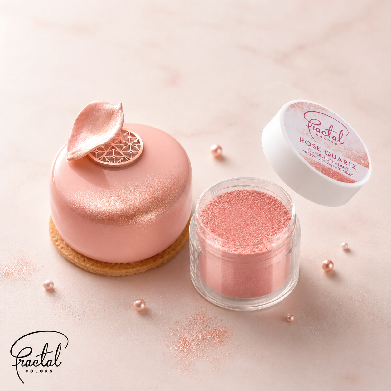 Selyempor rózsa- Rose Quartz, 3g termék fő termékképe