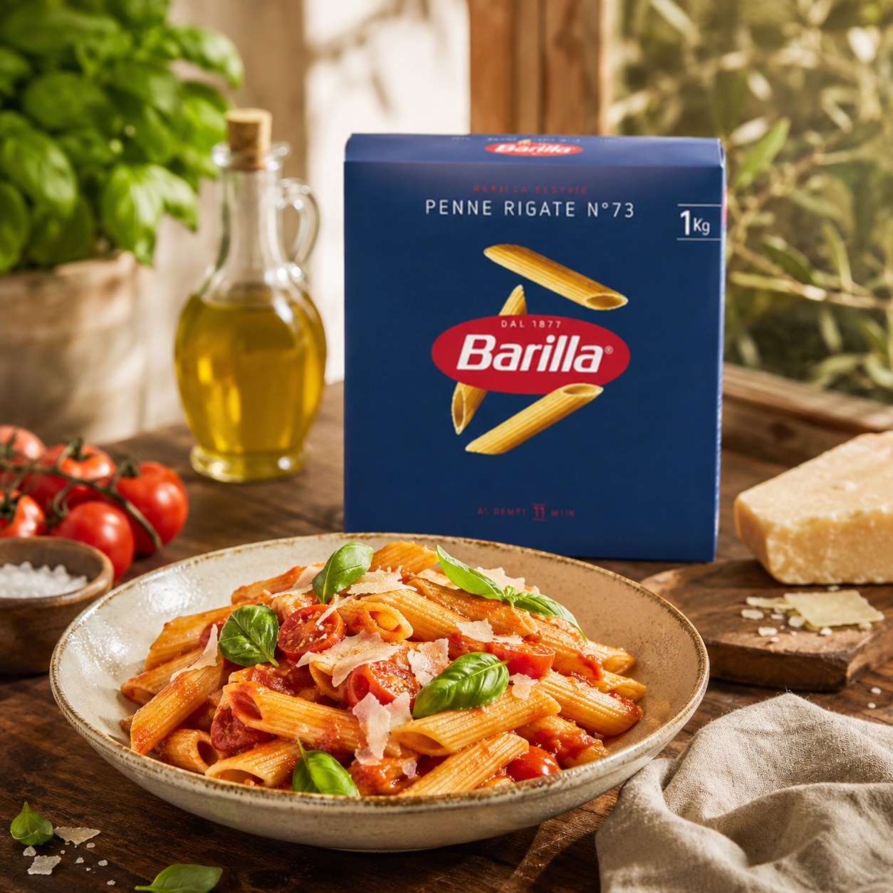 PENNE RIGATE BARILLA DURUM 1 KG  / darab termék fő termékképe