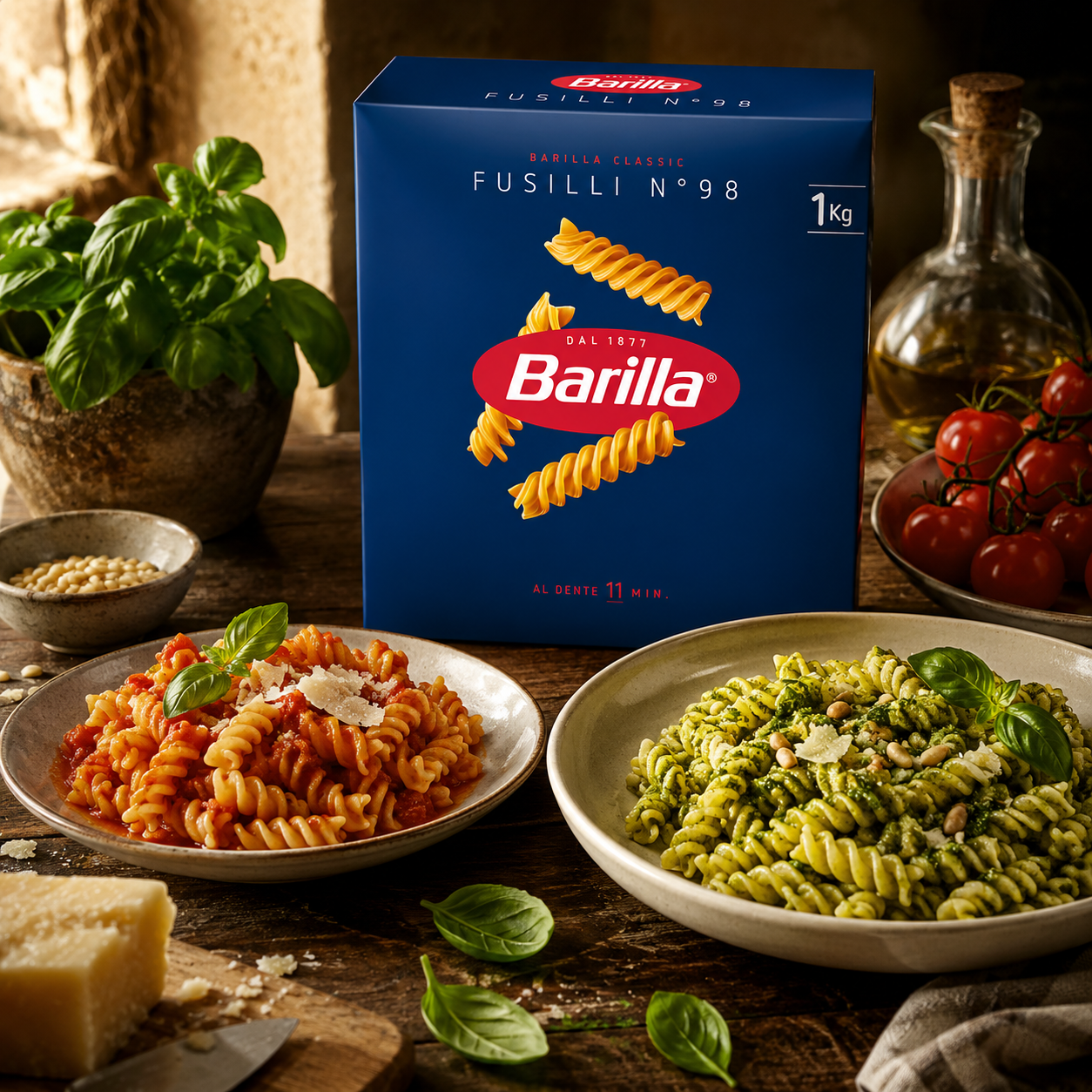 FUSILLI BARILLA DURUM 1 KG  / darab termék fő termékképe