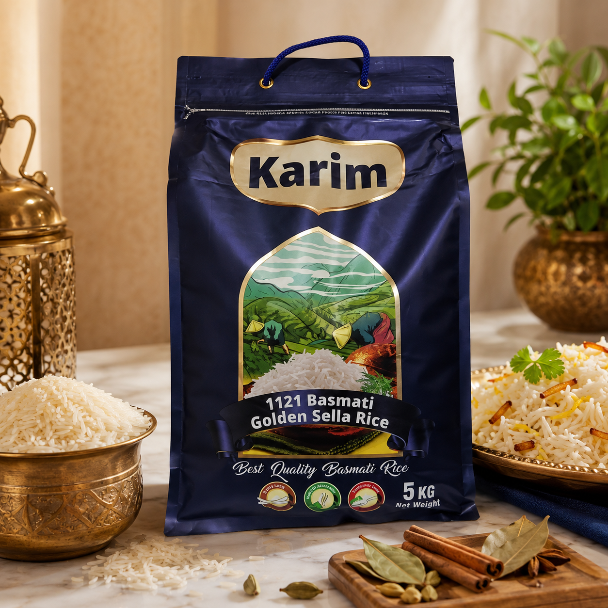 Basmati rizs, 5kg termék fő termékképe