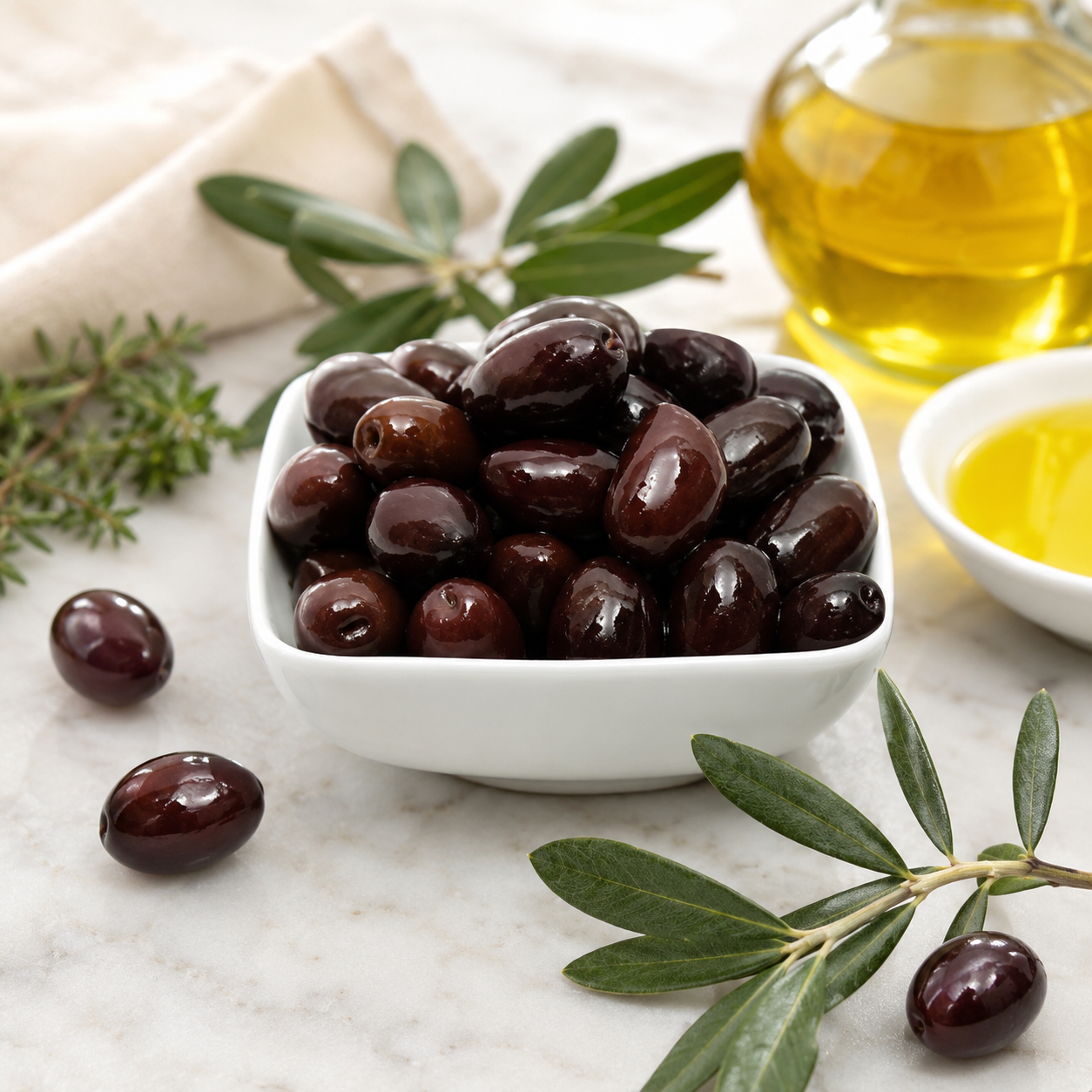BRETAS Olajbogyó - kalamata, FINE, magos 3,6kg / 2,3kg termék fő termékképe
