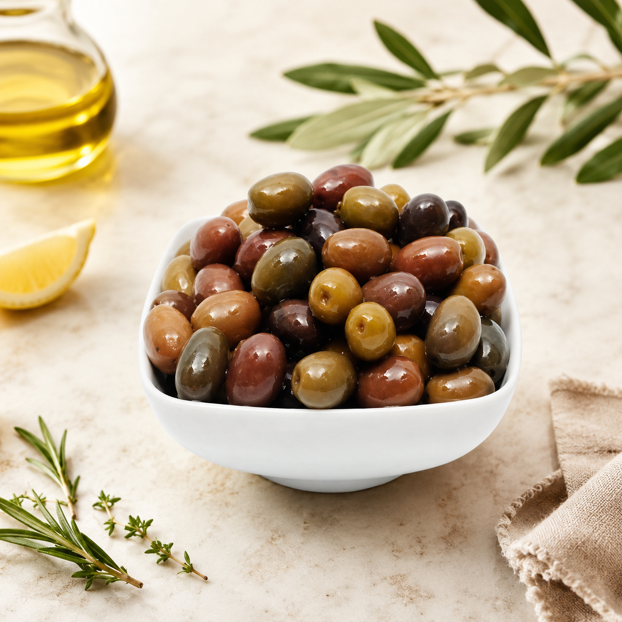 BRETAS Olajbogyó mix - magozott 3,9kg / 2,27kg termék fő termékképe