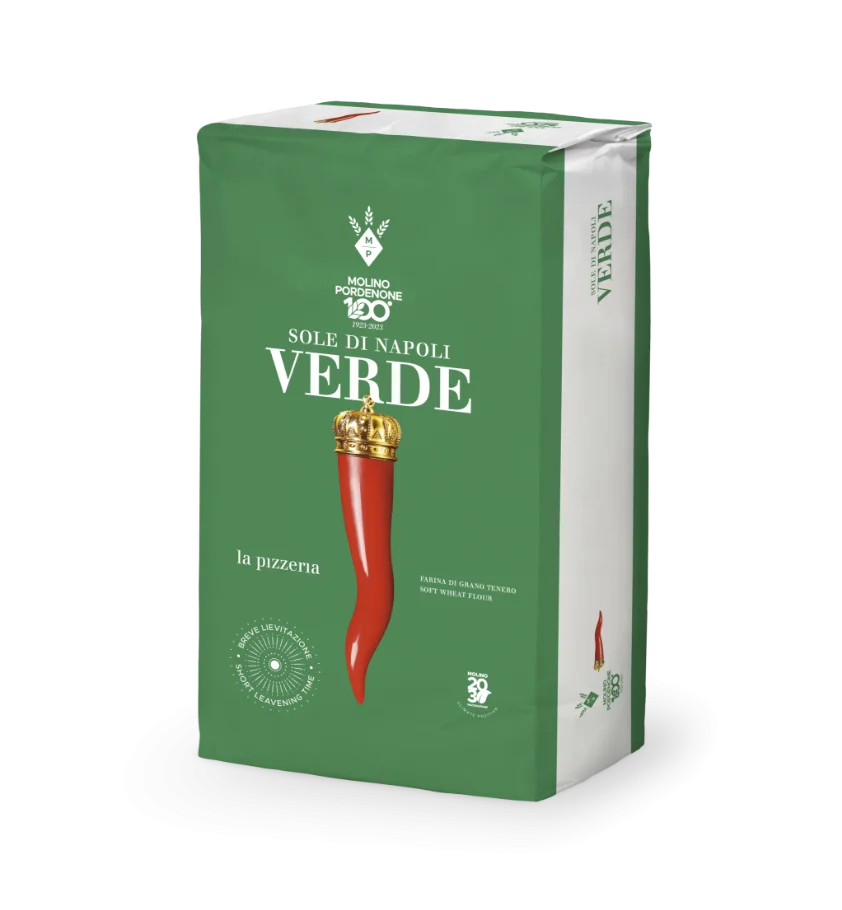 Pizzaliszt VERDE- zöld 25kg termék fő termékképe