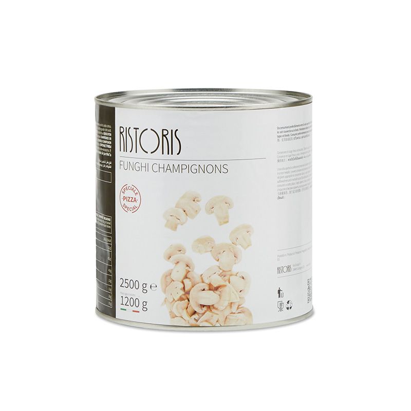 Ristoris Sampignon gomba konzerv- Funghi champignons speciale pizza LATTA 3/1, 2500g termék fő termékképe