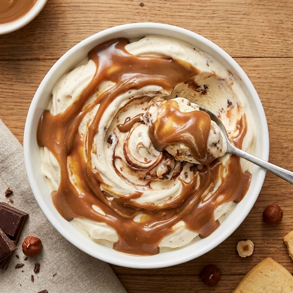 Torronalba VARIEGATO DULCE DE LECHE, 1,3 kg/vödör termék fő termékképe