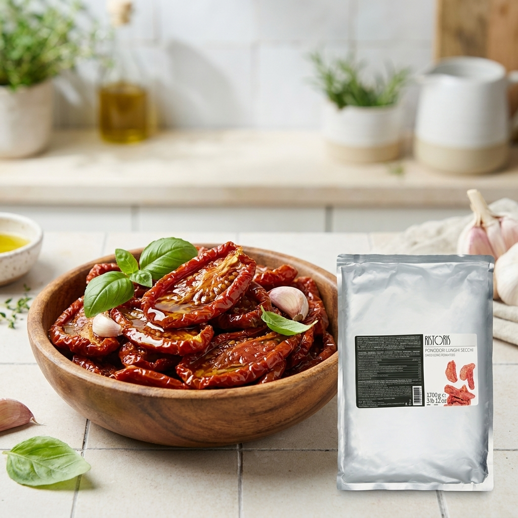 Ristoris Szárított paradicsom- Pomodori lunghi secchi Busta, 1700g termék fő termékképe