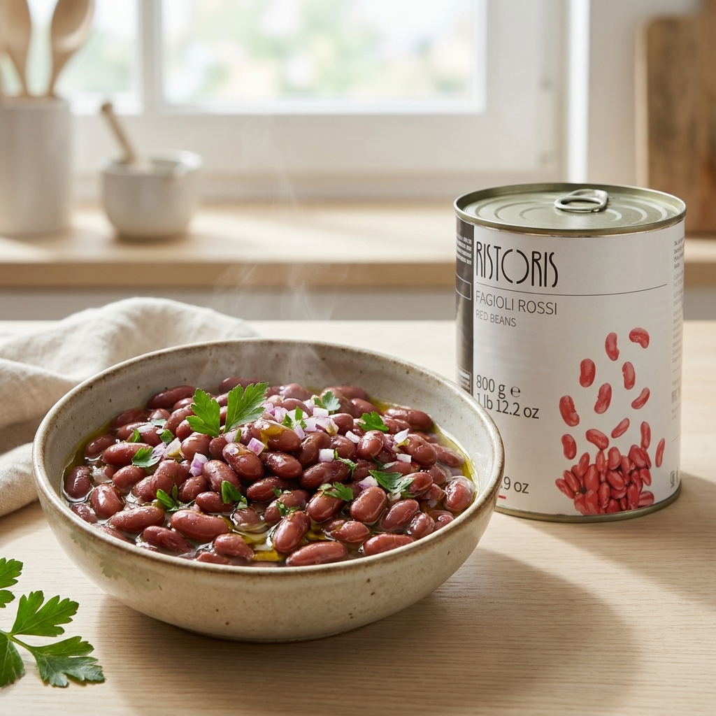Ristoris Vörösbab- Fagioli rossi LATTA 4/4, 800g termék fő termékképe