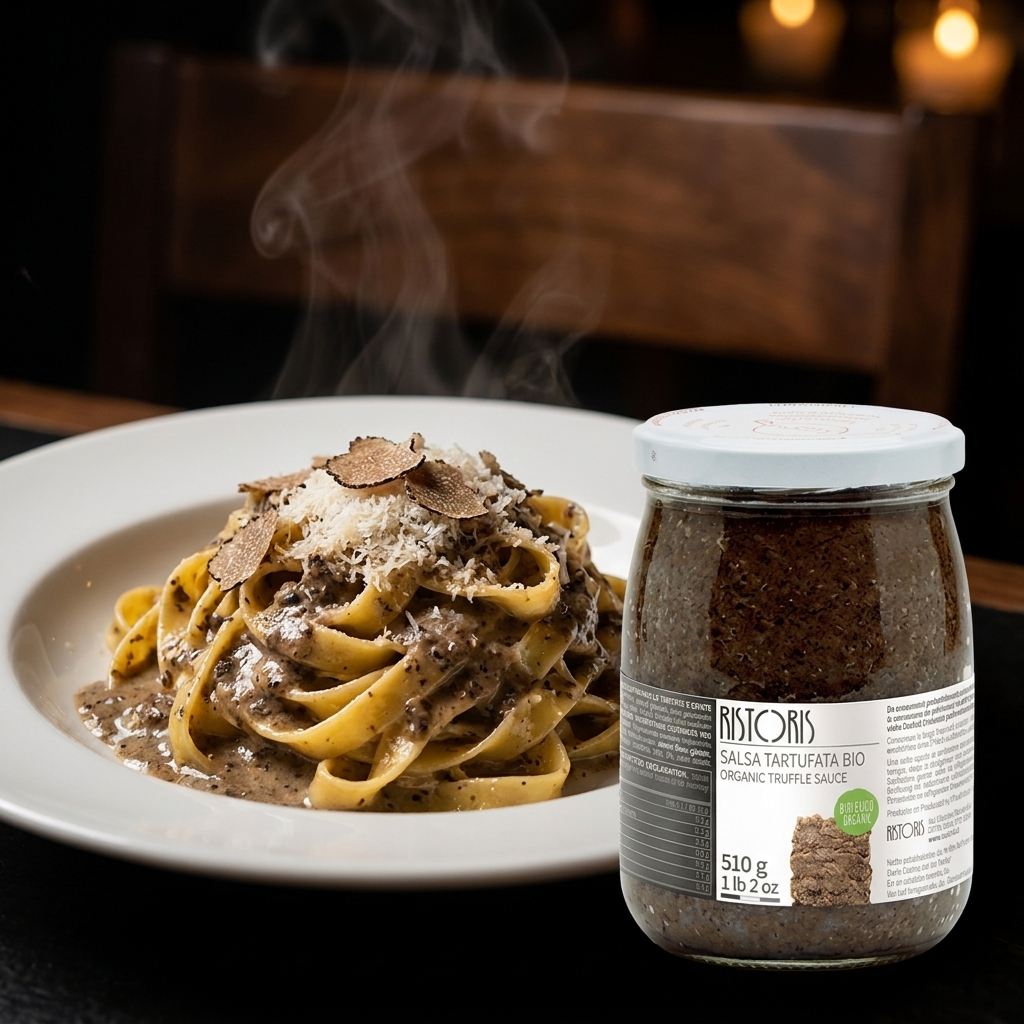 Ristoris Szarvasgomba szósz- Salsa tartufata VASO VETRO ML 580-510g termék fő termékképe