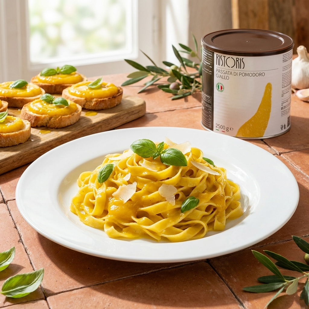 Ristoris Sárga paradicsompüré- Passata di pomodoro giallo LATTA 3/1, 2500g termék fő termékképe