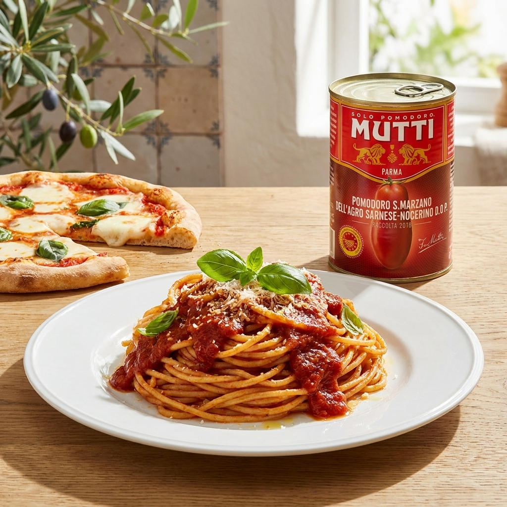 Mutti San Marzano hámozott paradicsom konzerv, 400g termék fő termékképe
