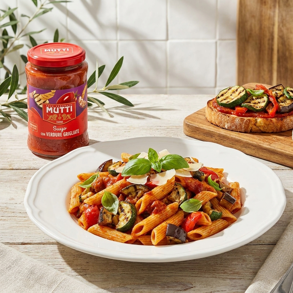 Mutti Grillezett zöldségszósz - Sugo con Verdure Grigliate, 260g termék fő termékképe
