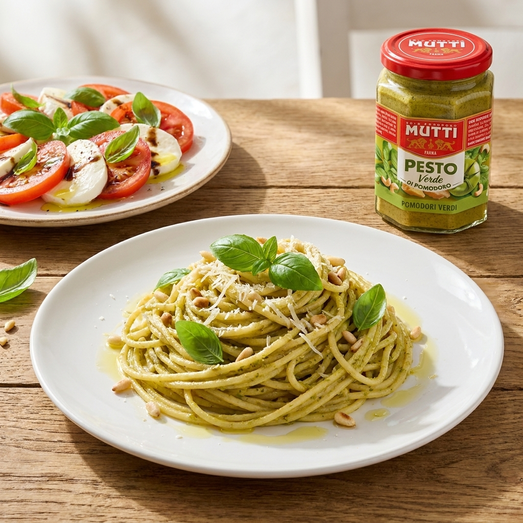 Mutti Zöld pesztó- Pesto Verde, 180g termék fő termékképe
