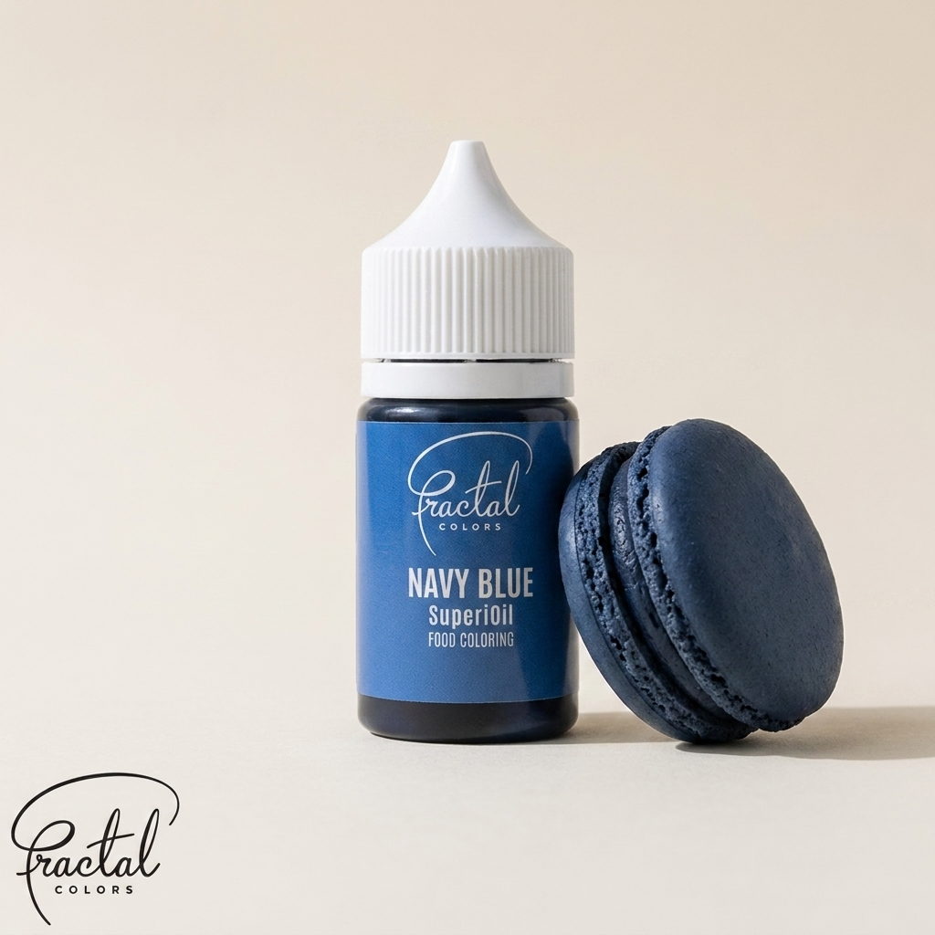 Fractal colors Olaj bázisú ételfesték kék- Navy blue, 30g termék fő termékképe