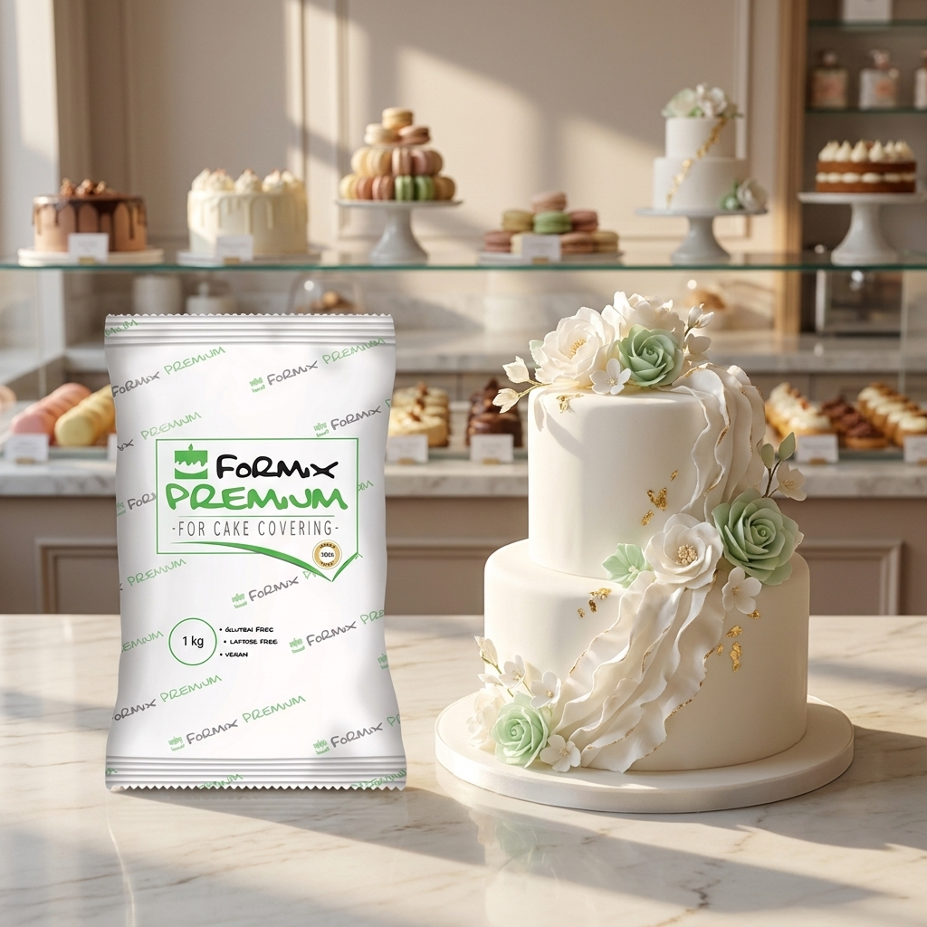 Tortabevonómassza Formix fehér prémium 1kg termék fő termékképe