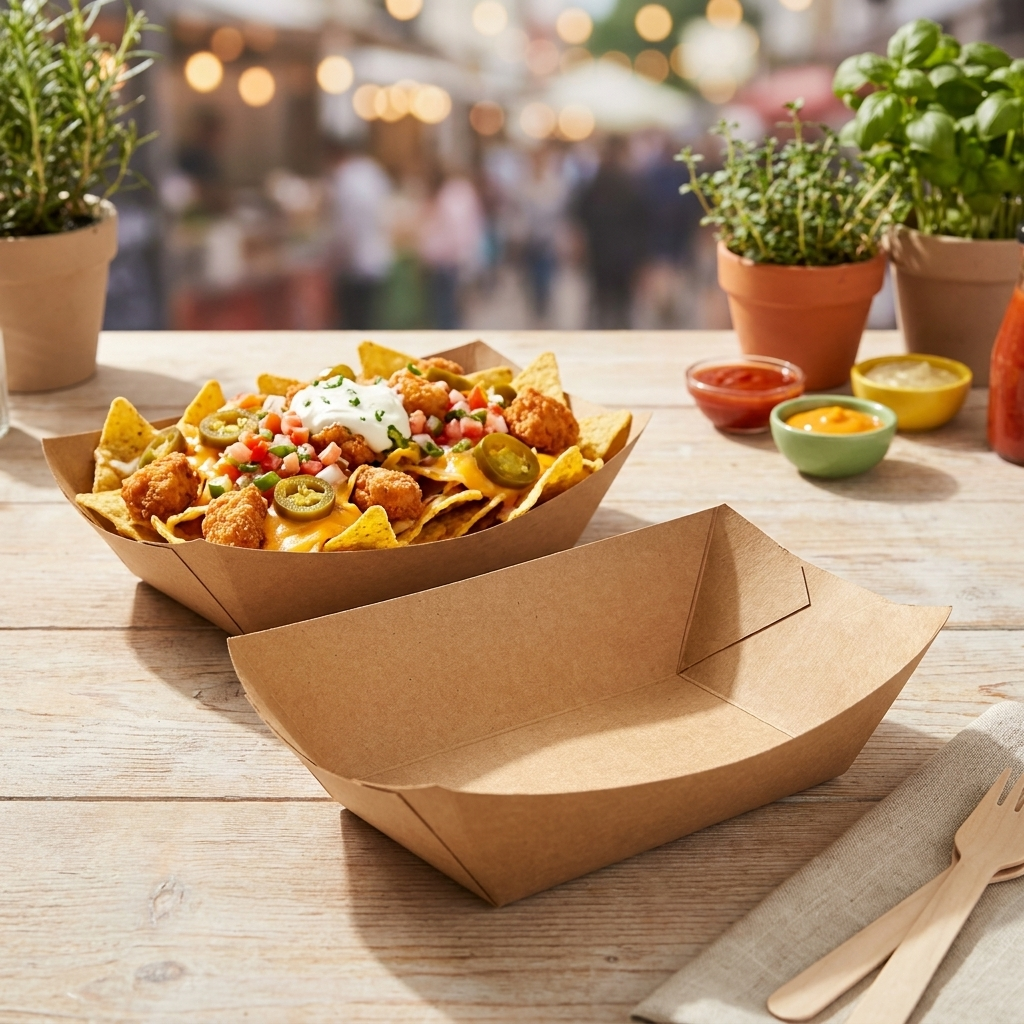 Streetfood papírcsónak 800 ml, 250db/csomag termék fő termékképe