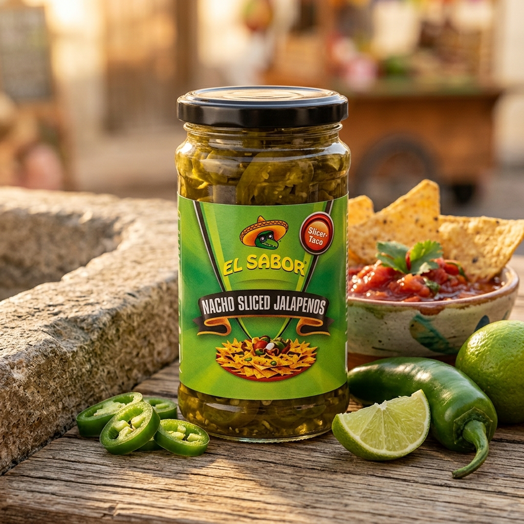 EL SABOR Jalapeno paprika - szeletelt 220g / 125g termék fő termékképe