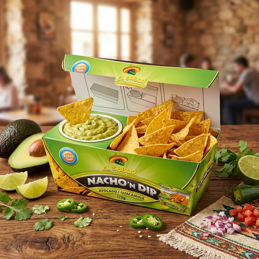 EL SABOR Nacho 'N Dip - avokádó/guakamole 175g termék fő termékképe