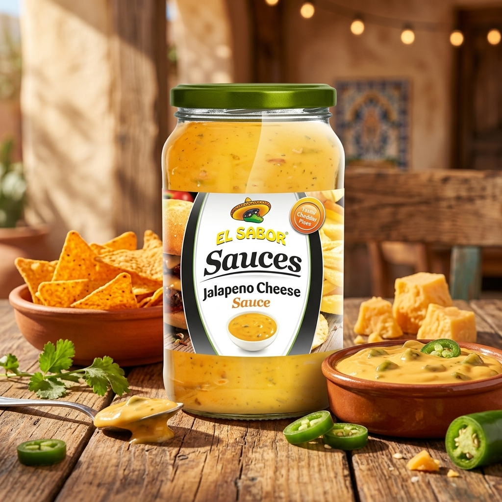EL SABOR Dip - jalapenos sajt 1kg termék fő termékképe