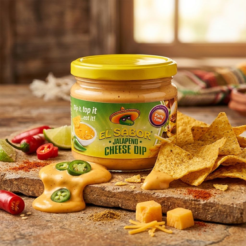 EL SABOR Dip - jalapenos sajt 300g termék fő termékképe