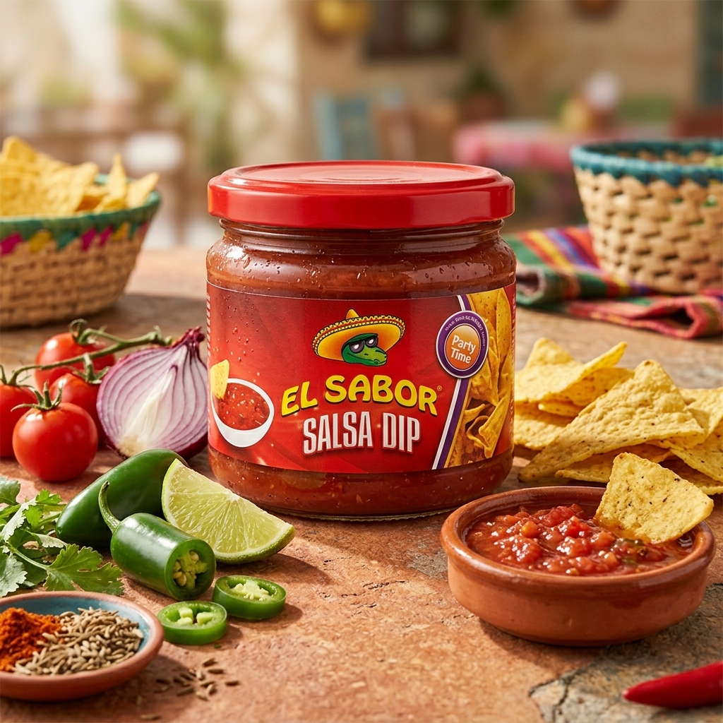 EL SABOR Dip - salsa 315g termék fő termékképe