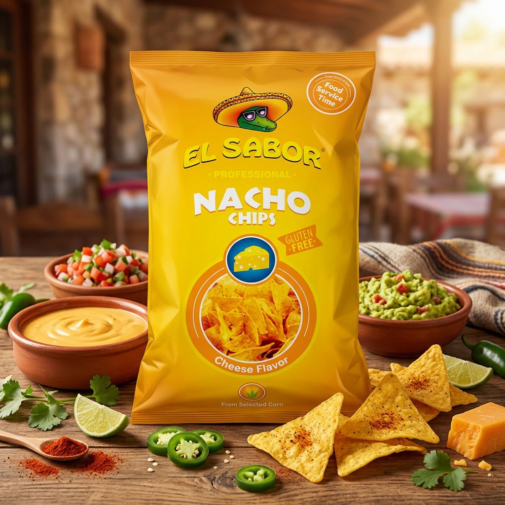 EL SABOR Nacho chips - sajtos 425g termék fő termékképe
