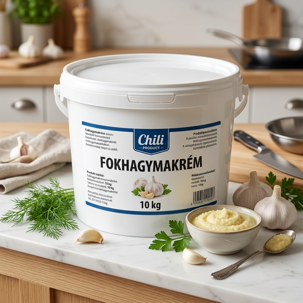 Chili Product Fokhagymakrém, 10kg termék fő termékképe