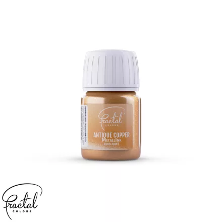 Fractal colors Ételfesték metál réz- Antique Copper, 30g termék fő termékképe