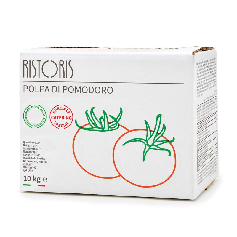 Ristoris Paradicsompép- Polpa di pomodoro BAG IN BOKSZ 1 Busta, 10kg termék fő termékképe