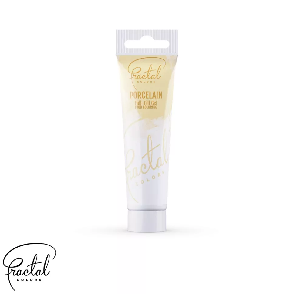 Fractal colors Ételfesték gél test színű- Porcelán, 30g termék fő termékképe