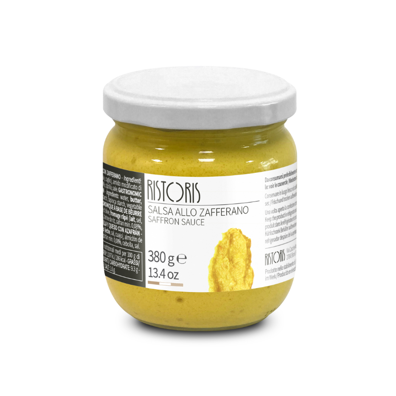 Ristoris Sáfrányos szósz- Salsa allo zafferano VASO VETRO, 380g termék fő termékképe